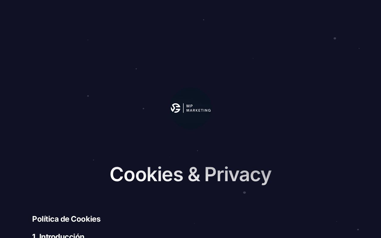 Cookies & Privacy